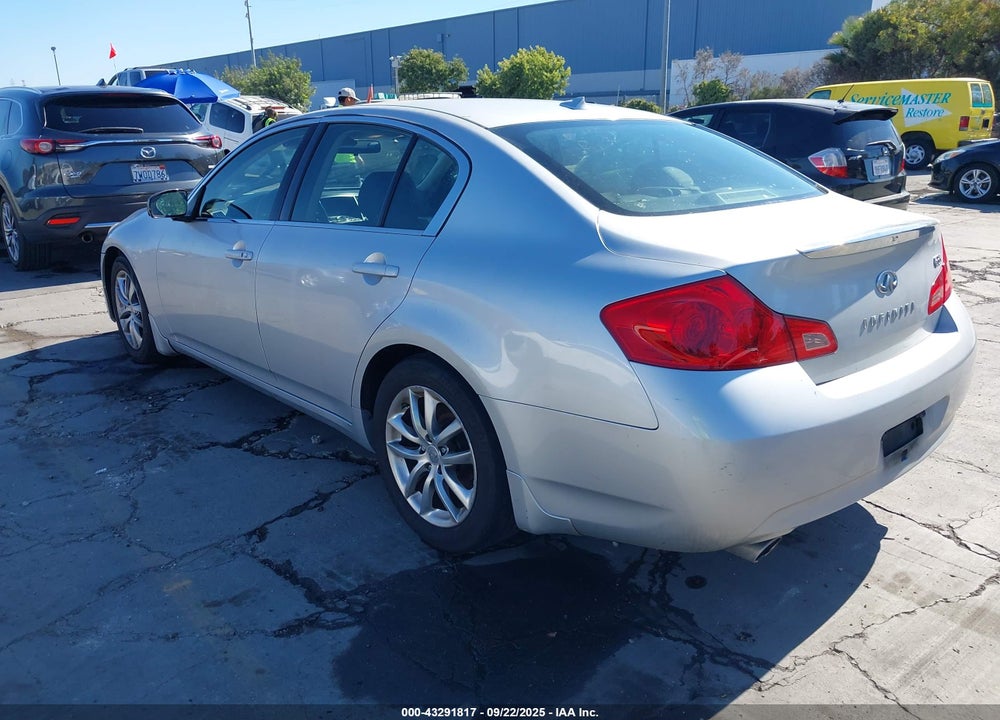 2008 INFINITI G35 JOURNEY VIN: JNKBV61E88M224580