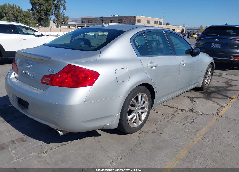 2008 INFINITI G35 JOURNEY VIN: JNKBV61E88M224580