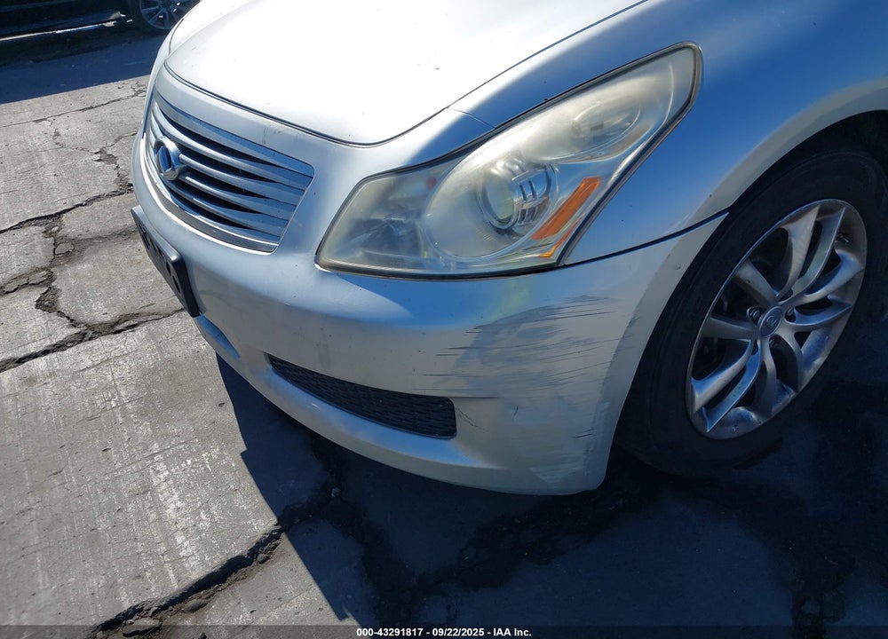 2008 INFINITI G35 JOURNEY VIN: JNKBV61E88M224580