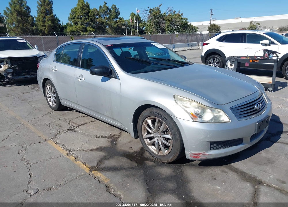 2008 INFINITI G35 JOURNEY VIN: JNKBV61E88M224580