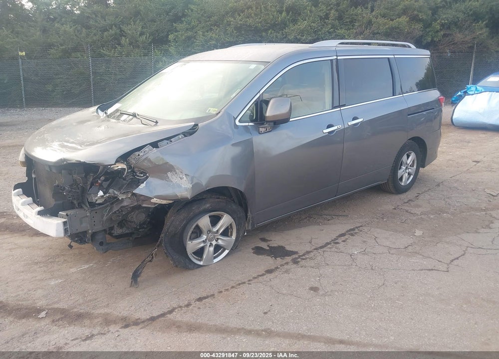 2017 NISSAN QUEST SV VIN: JN8AE2KP0H9165473