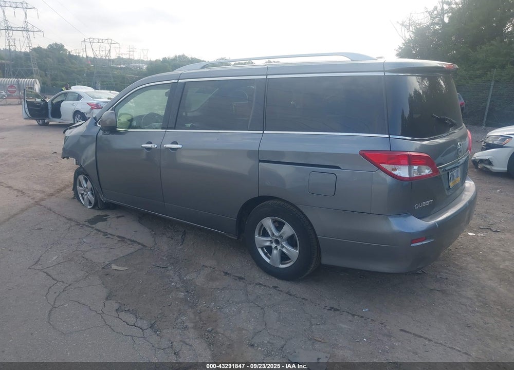 2017 NISSAN QUEST SV VIN: JN8AE2KP0H9165473