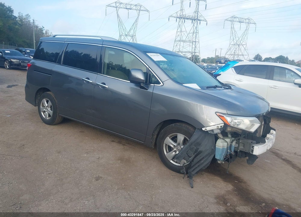 2017 NISSAN QUEST SV VIN: JN8AE2KP0H9165473