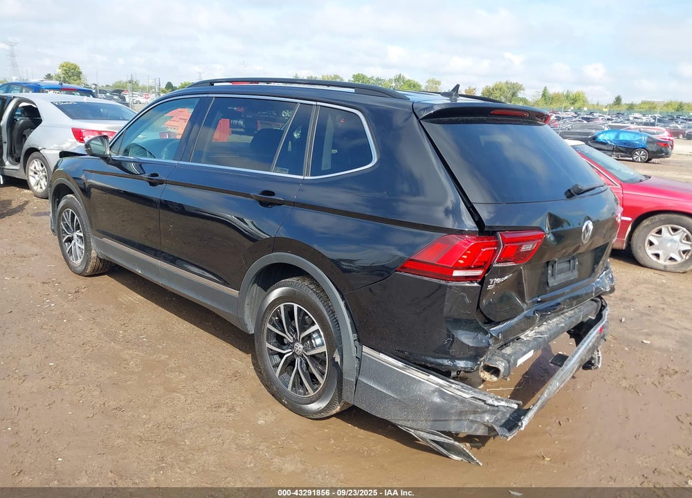 2021 VOLKSWAGEN TIGUAN 2.0T SE/2.0T SE R-LINE BLACK/2.0T SEL VIN: 3VV2B7AXXMM013964