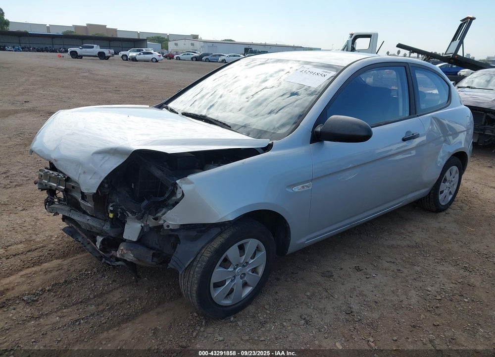 2009 HYUNDAI ACCENT GS VIN: KMHCM36C79U129682