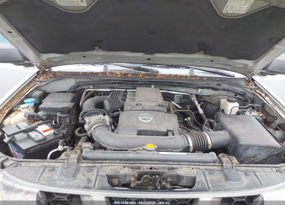 2005 NISSAN XTERRA S VIN: 5N1AN08W35C608742