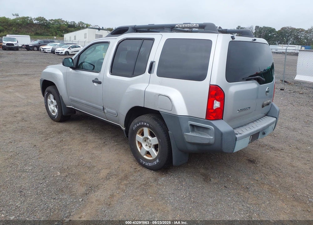 2005 NISSAN XTERRA S VIN: 5N1AN08W35C608742