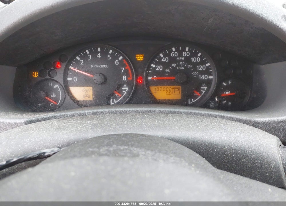 2005 NISSAN XTERRA S VIN: 5N1AN08W35C608742