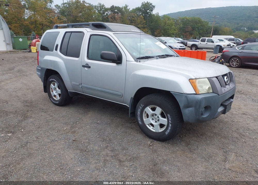 2005 NISSAN XTERRA S VIN: 5N1AN08W35C608742