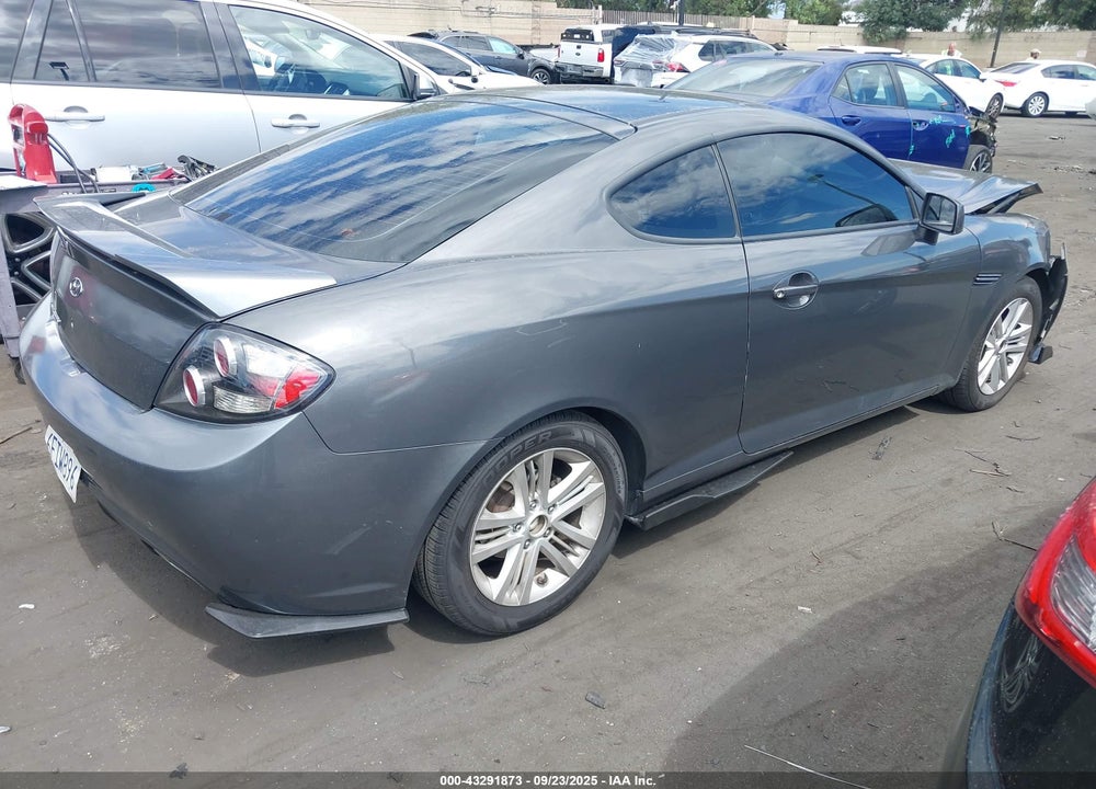 2007 HYUNDAI TIBURON GS VIN: KMHHM66D77U239872