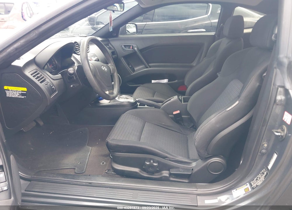 2007 HYUNDAI TIBURON GS VIN: KMHHM66D77U239872