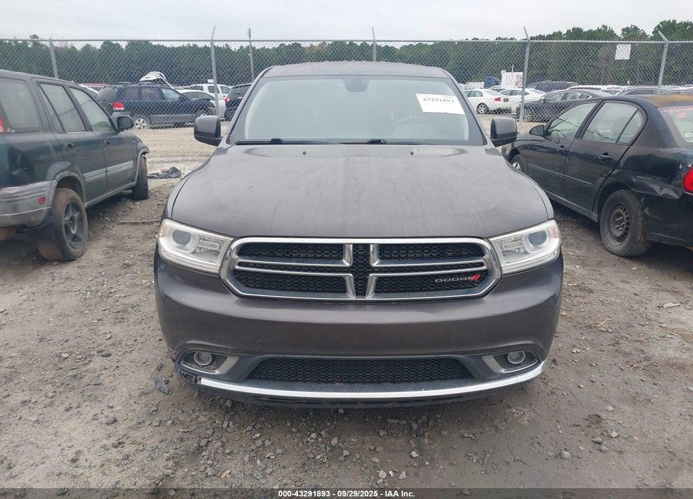 2014 DODGE DURANGO VIN: 1C4RDHAG9EC308487