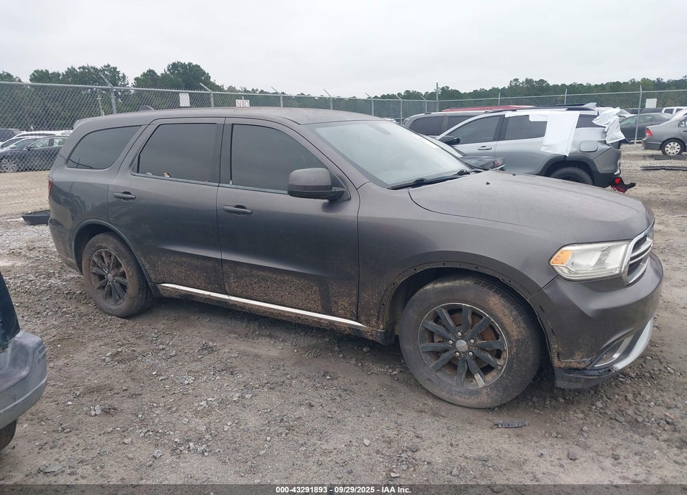 2014 DODGE DURANGO VIN: 1C4RDHAG9EC308487