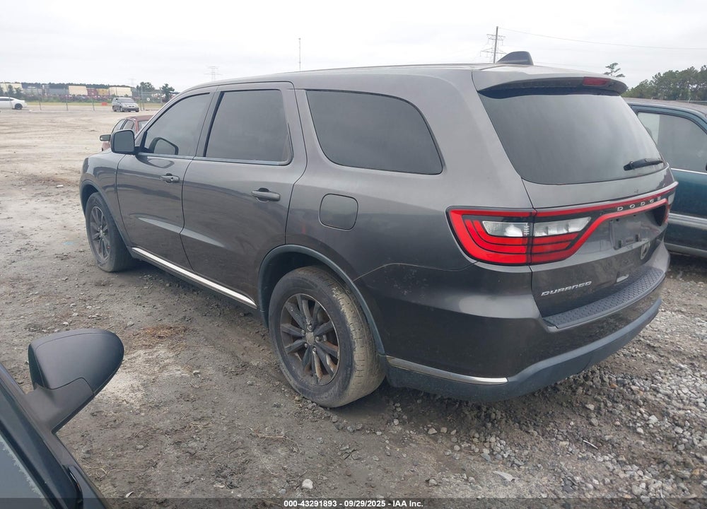 2014 DODGE DURANGO VIN: 1C4RDHAG9EC308487