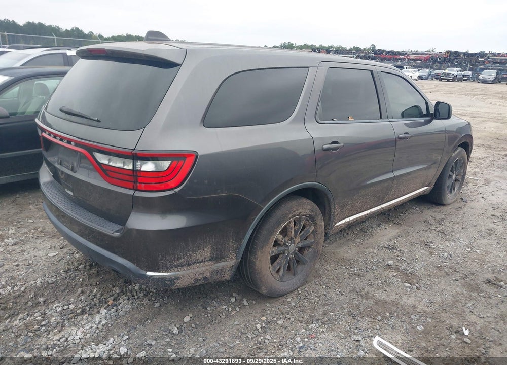2014 DODGE DURANGO VIN: 1C4RDHAG9EC308487