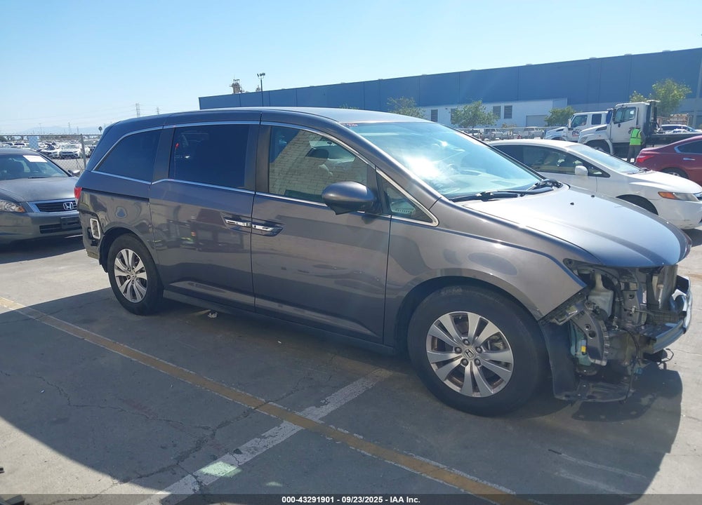 2017 HONDA ODYSSEY SE VIN: 5FNRL5H30HB014780