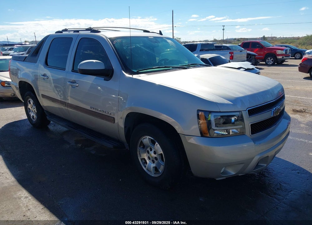 2007 CHEVROLET AVALANCHE 1500 LT VIN: 3GNEC12067G108202