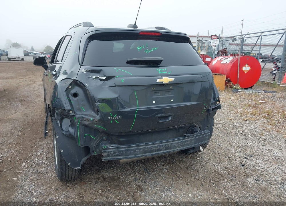2017 CHEVROLET TRAX LT VIN: KL7CJLSB8HB123116