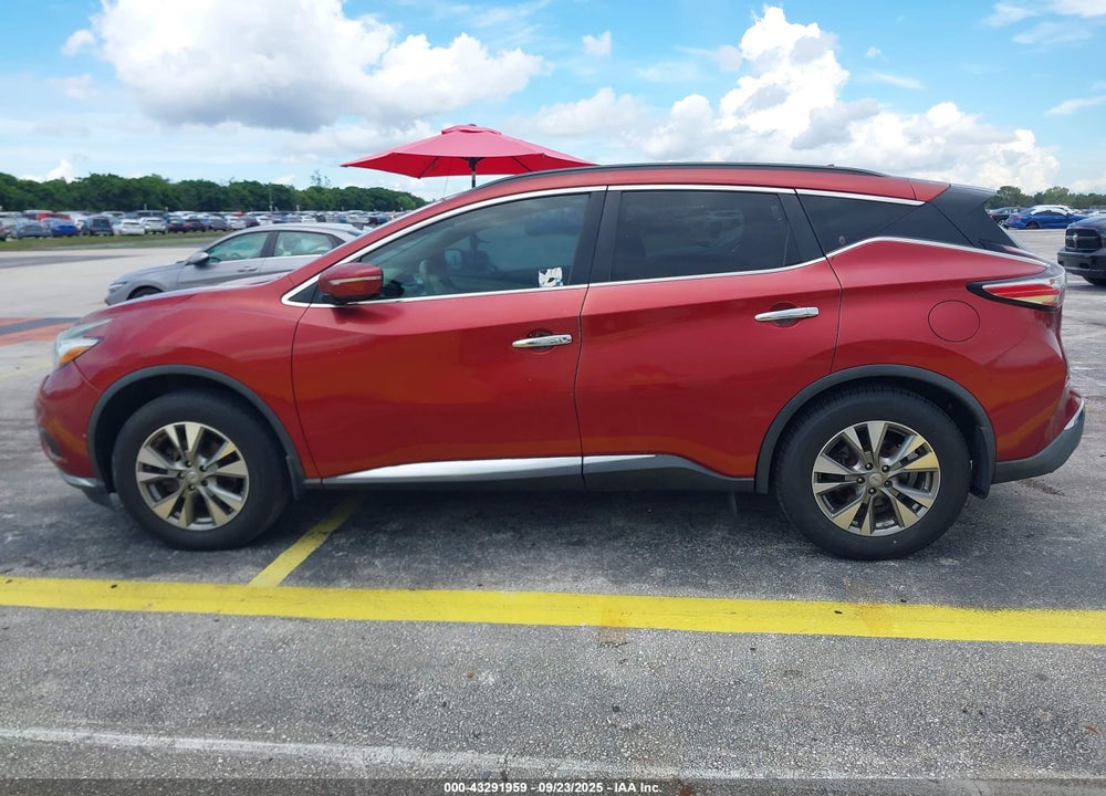 2015 NISSAN MURANO SV VIN: 5N1AZ2MG3FN217255