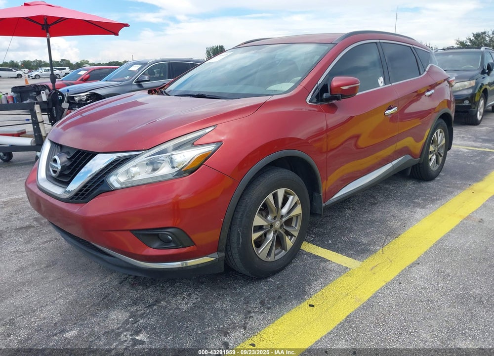 2015 NISSAN MURANO SV VIN: 5N1AZ2MG3FN217255