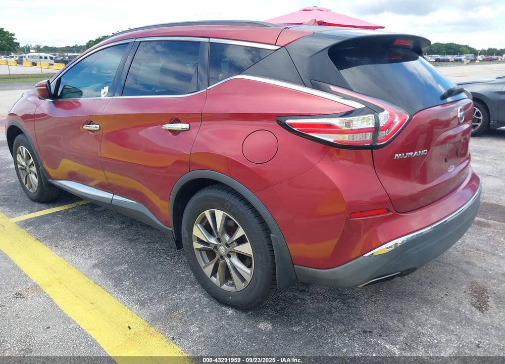 2015 NISSAN MURANO SV VIN: 5N1AZ2MG3FN217255