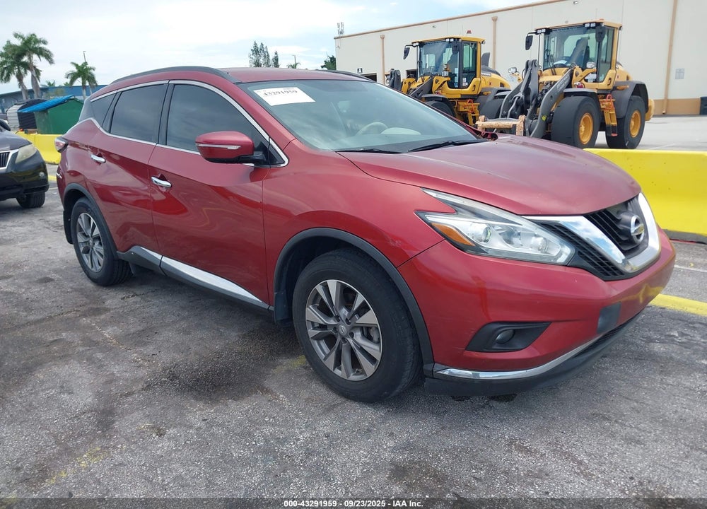 2015 NISSAN MURANO SV VIN: 5N1AZ2MG3FN217255