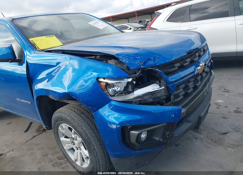 2022 CHEVROLET COLORADO 2WD SHORT BOX LT VIN: 1GCGSCEA3N1177266