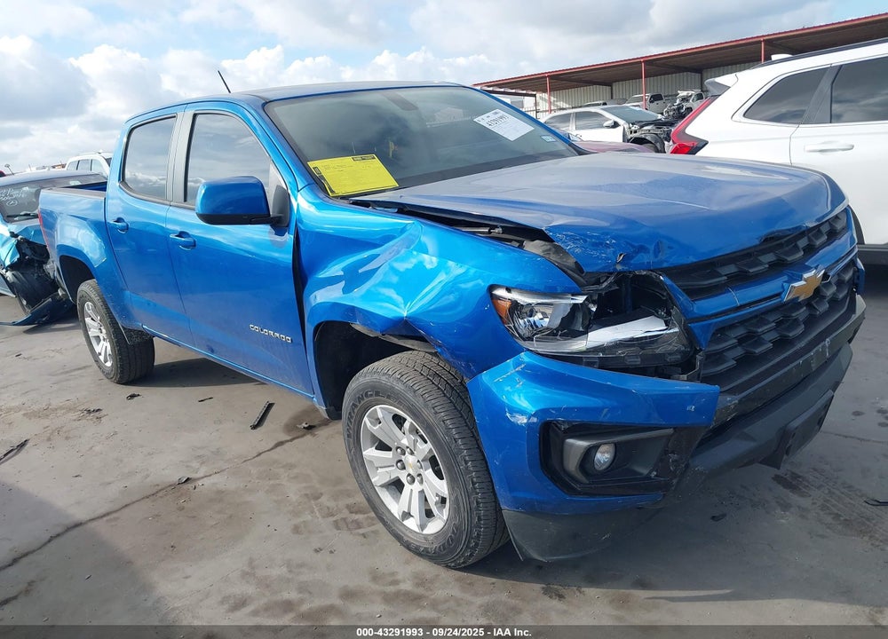 2022 CHEVROLET COLORADO 2WD SHORT BOX LT VIN: 1GCGSCEA3N1177266