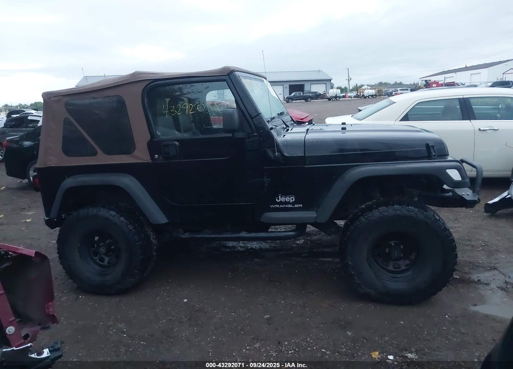 2006 JEEP WRANGLER SE VIN: 1J4FA29S06P744702
