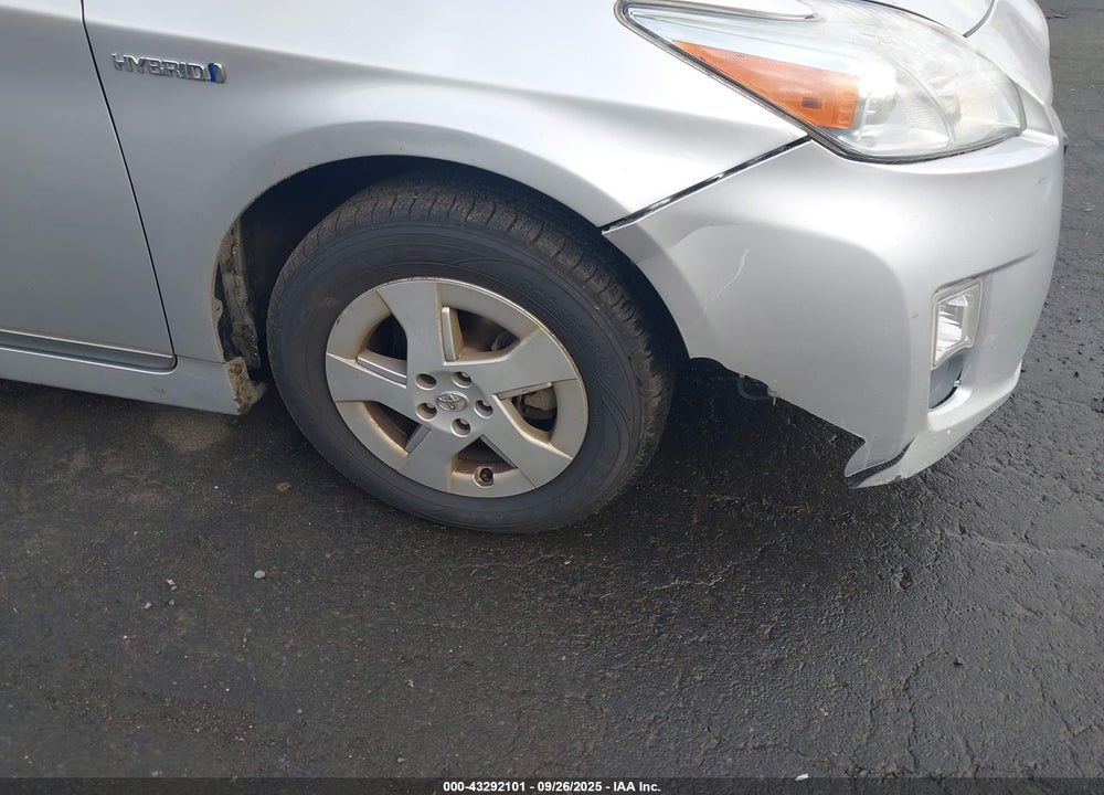 2010 TOYOTA PRIUS VIN: JTDKN3DUXA5217052