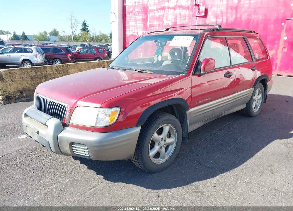 2002 SUBARU FORESTER S VIN: JF1SF655X2H759988