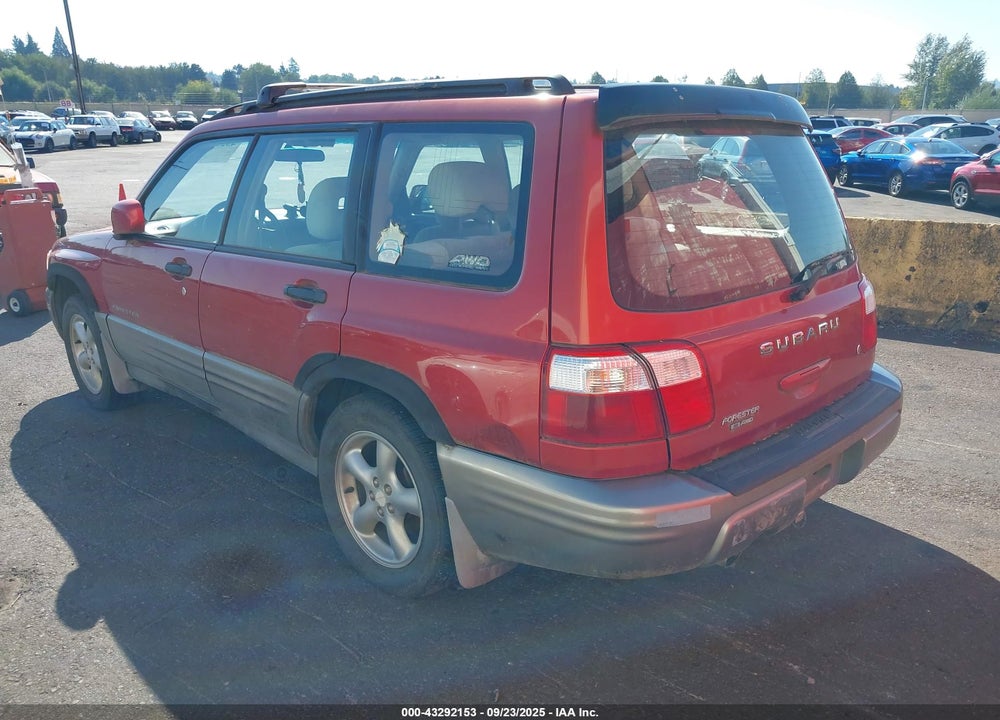 2002 SUBARU FORESTER S VIN: JF1SF655X2H759988