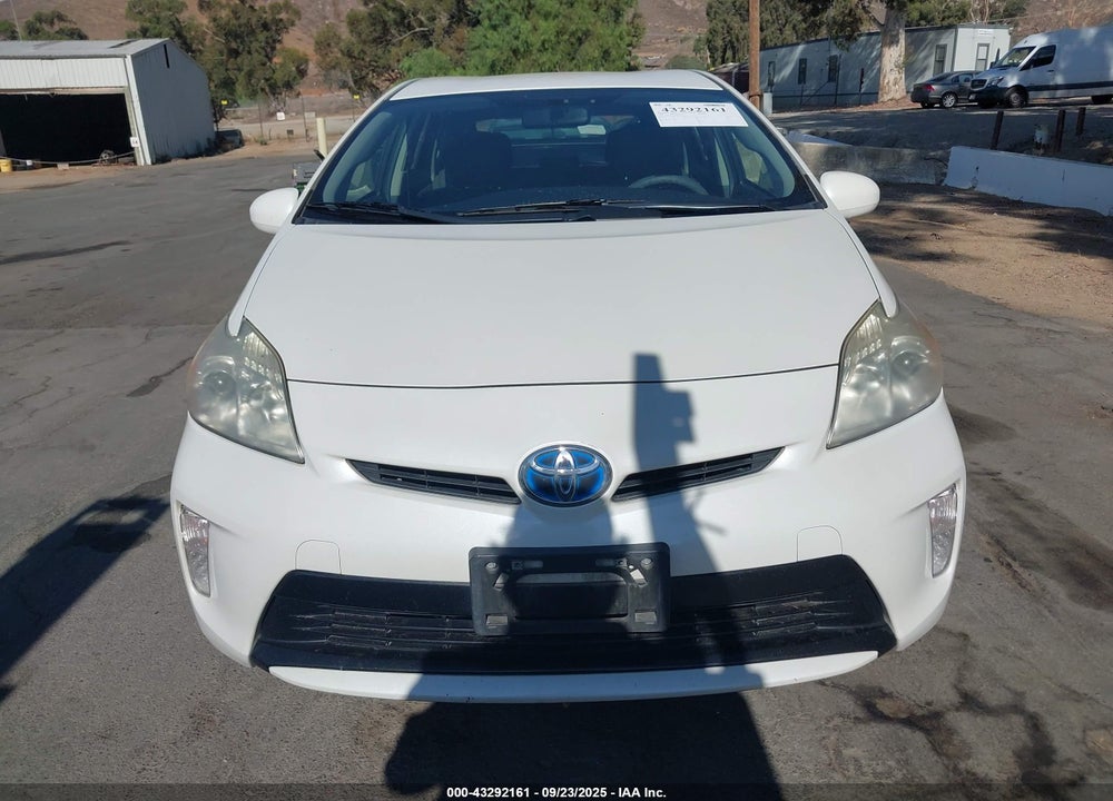 2013 TOYOTA PRIUS VIN: JTDKN3DU8D0343833