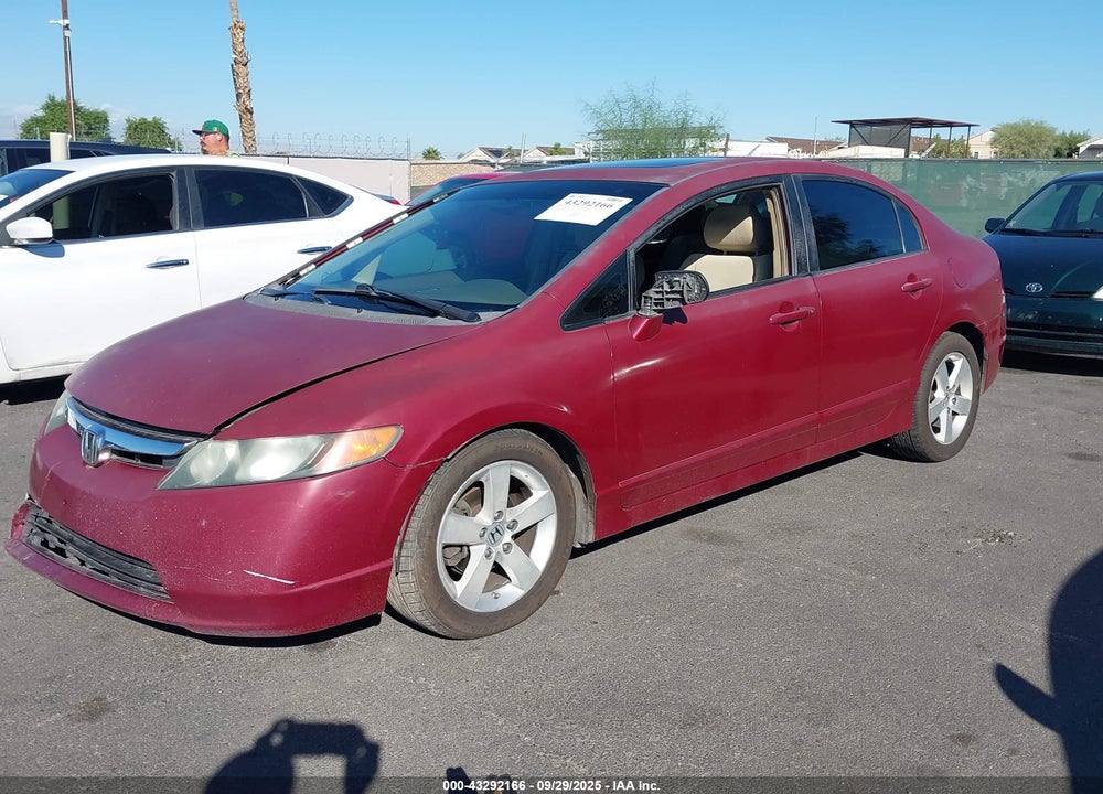 2008 HONDA CIVIC EX VIN: 2HGFA16888H534897