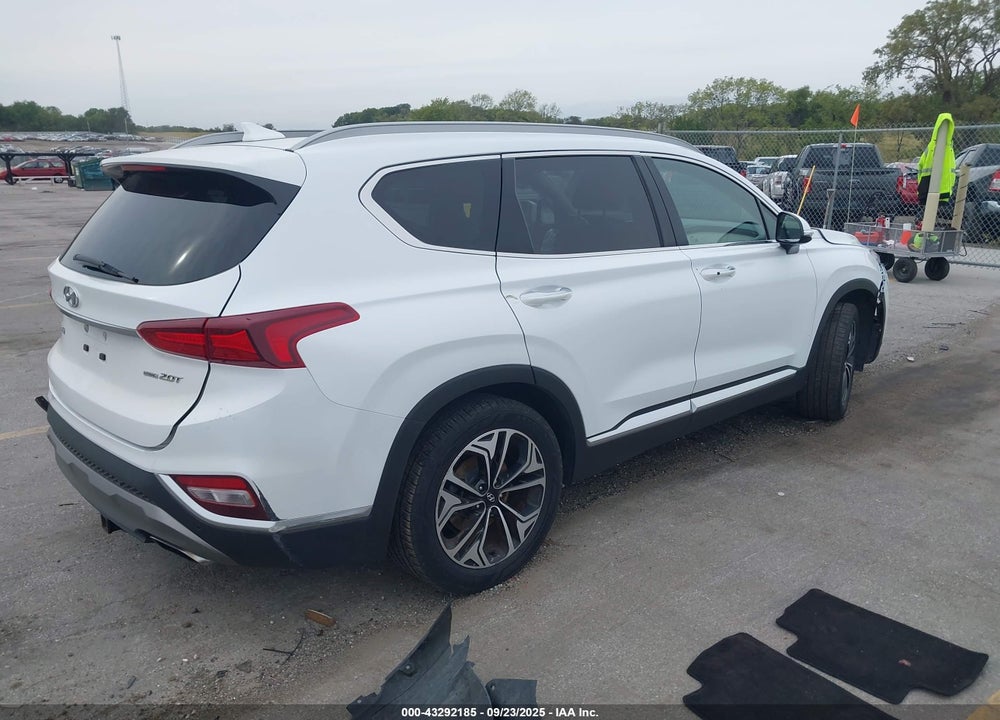 2019 HYUNDAI SANTA FE LIMITED 2.0T VIN: 5NMS5CAA6KH010764