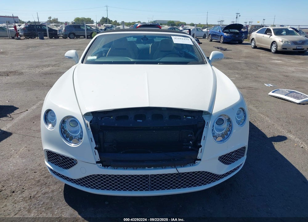 2016 BENTLEY CONTINENTAL VIN: SCBGU3ZA8GC054352