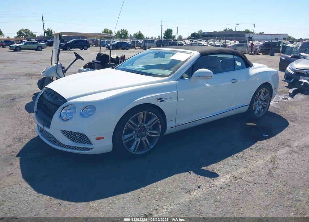 2016 BENTLEY CONTINENTAL VIN: SCBGU3ZA8GC054352