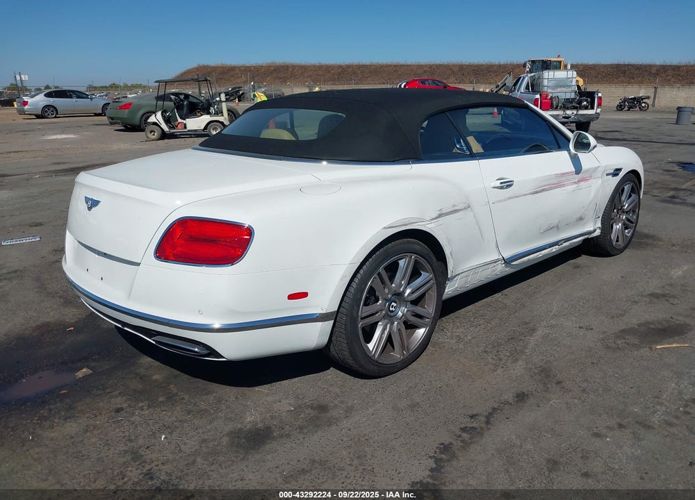 2016 BENTLEY CONTINENTAL VIN: SCBGU3ZA8GC054352