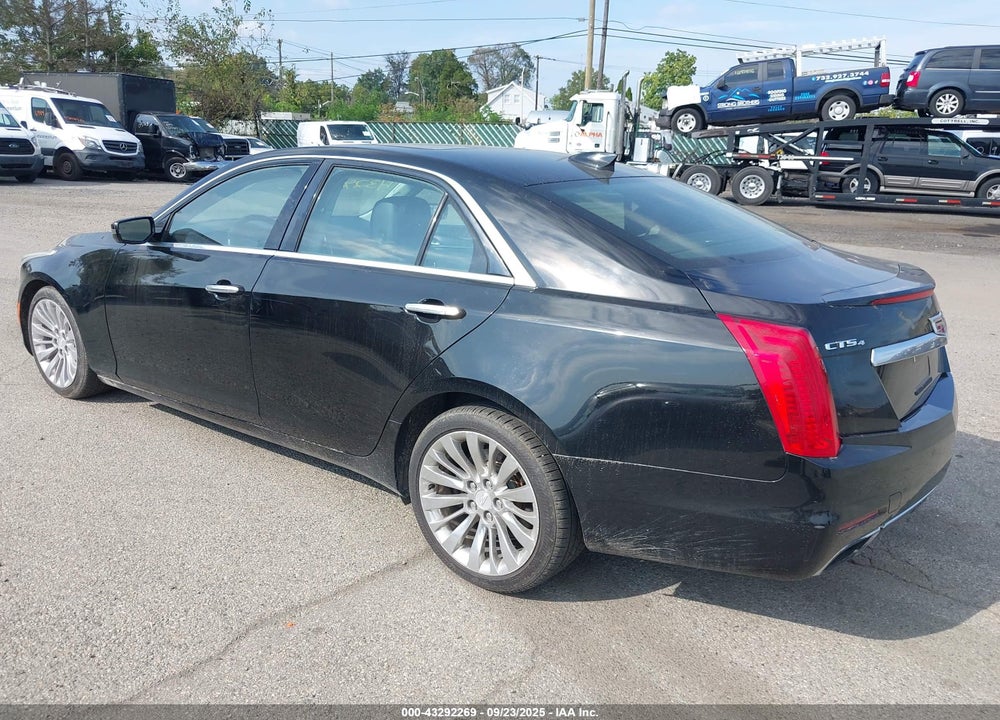 2016 CADILLAC CTS LUXURY COLLECTION VIN: 1G6AX5SX7G0102321