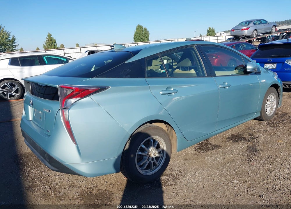 2016 TOYOTA PRIUS VIN: JTDKARFU5G3525987