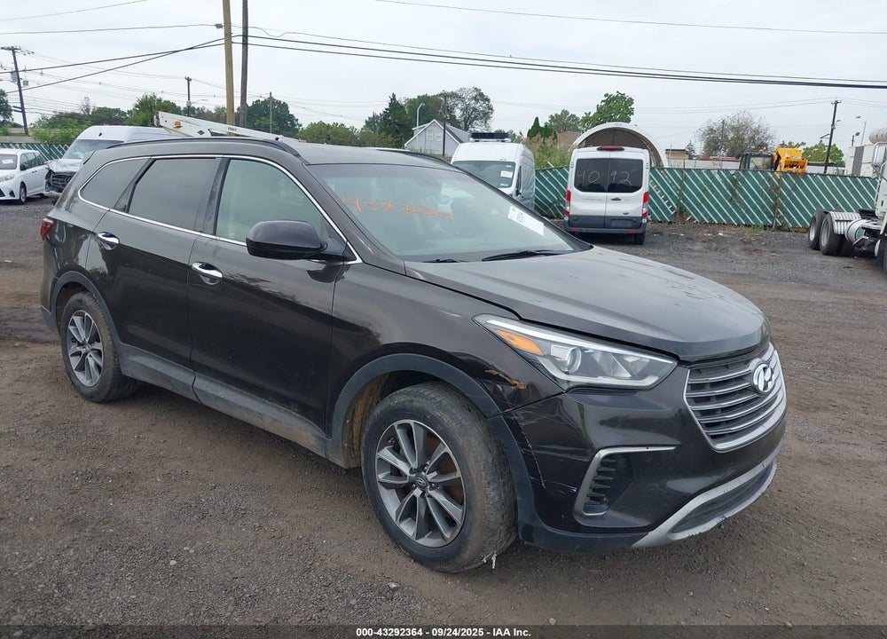 2017 HYUNDAI SANTA FE SE VIN: KM8SMDHF7HU176900