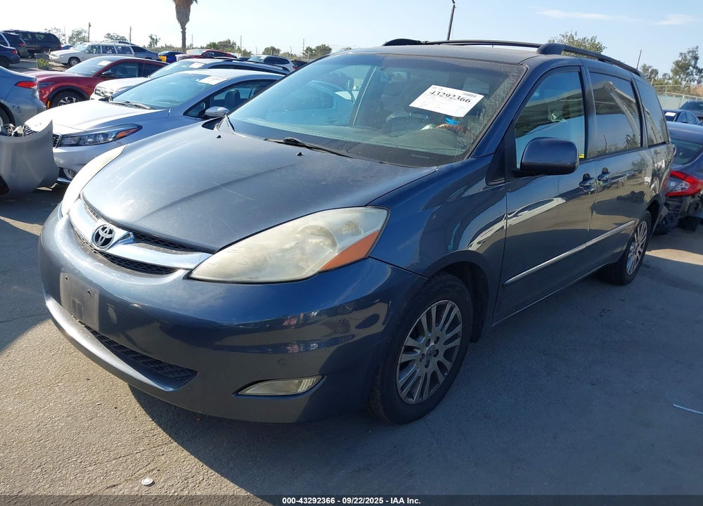 2008 TOYOTA SIENNA LIMITED VIN: 5TDZK22CX8S189639