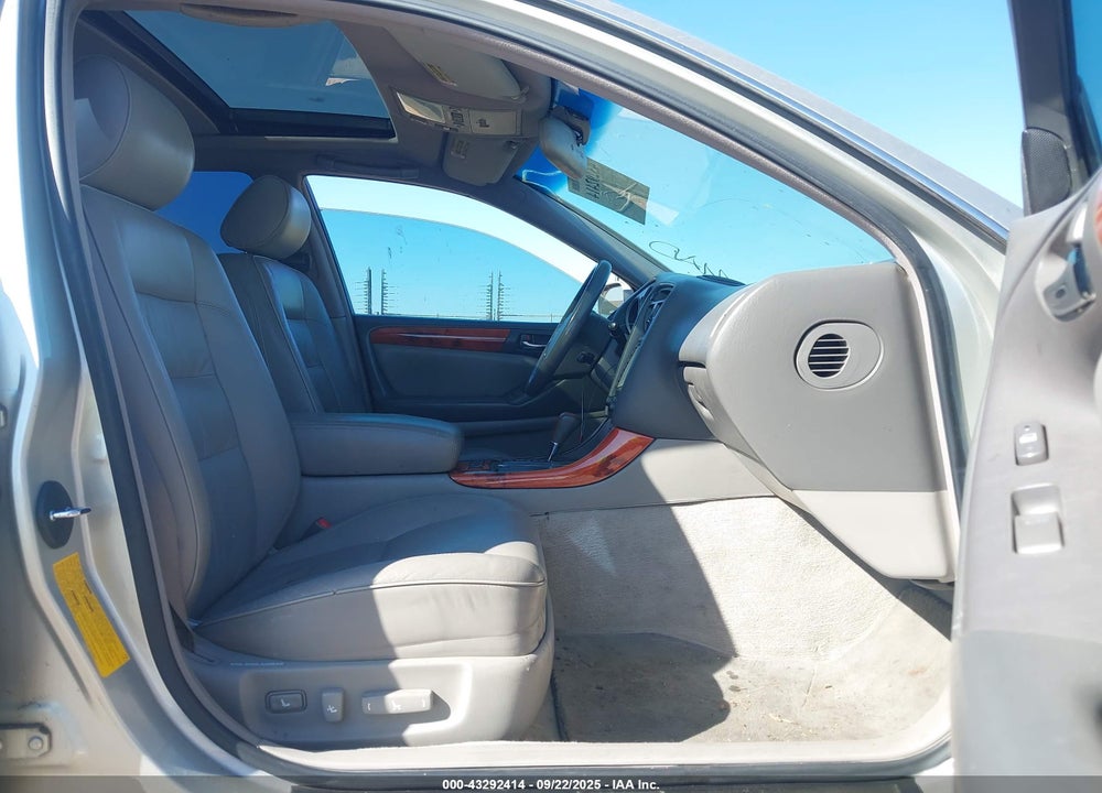 2001 LEXUS GS 430 VIN: JT8BL69SX10004001