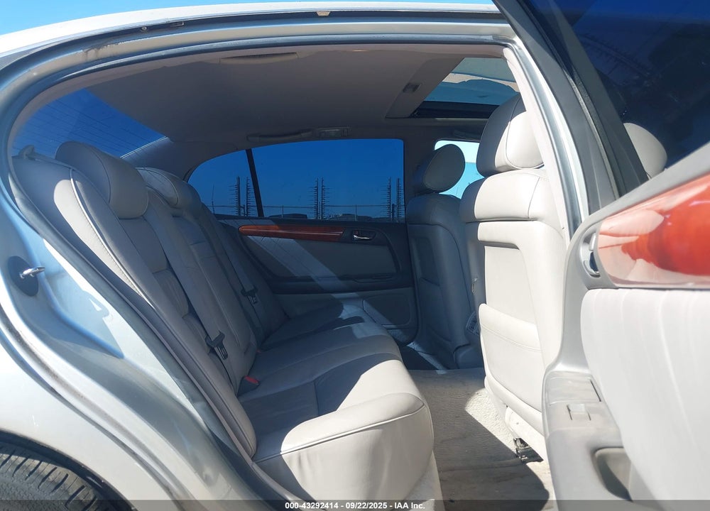 2001 LEXUS GS 430 VIN: JT8BL69SX10004001