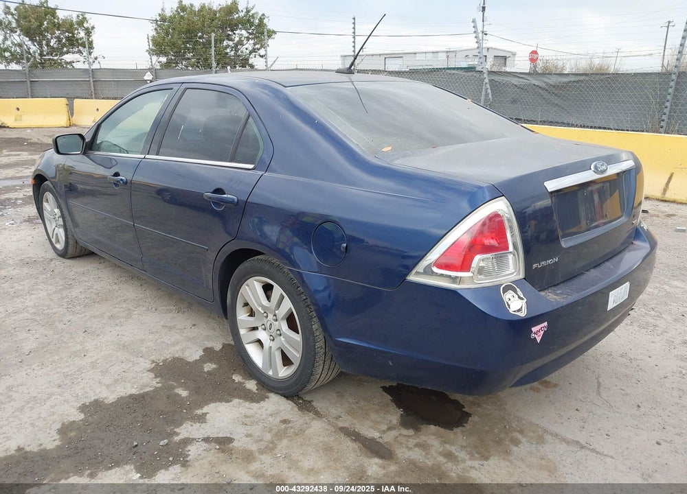 2007 FORD FUSION SEL VIN: 3FAHP08Z27R264029