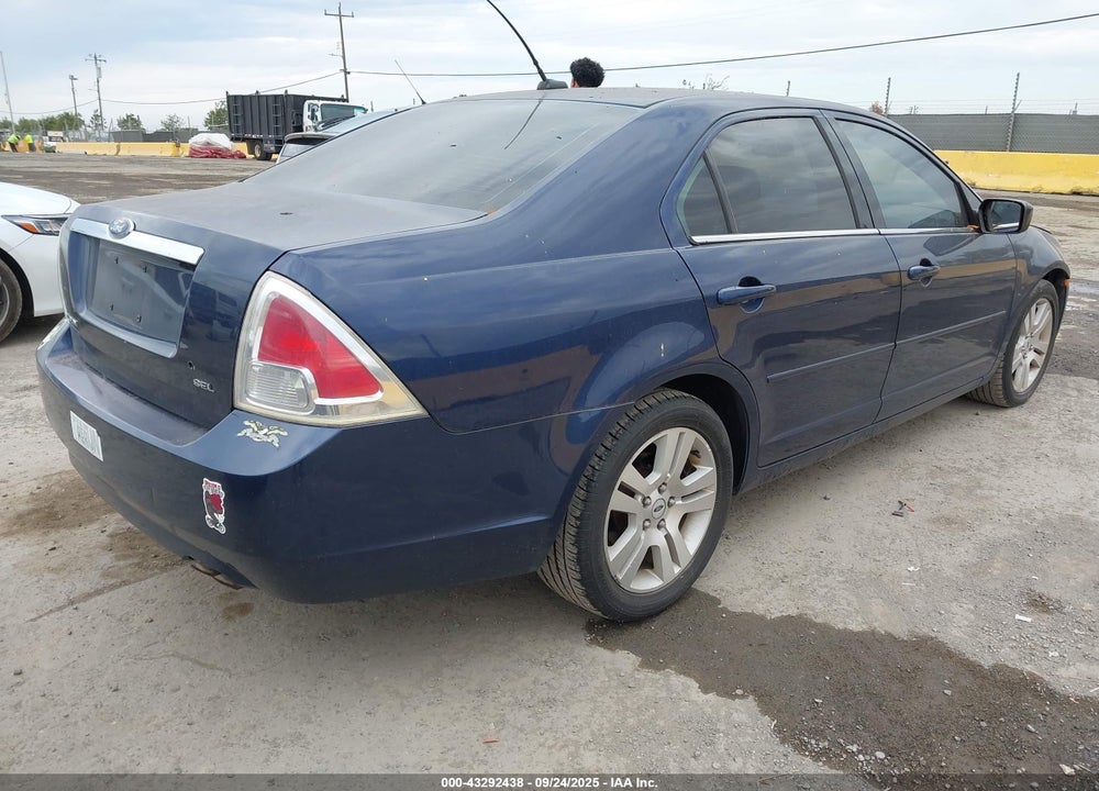 2007 FORD FUSION SEL VIN: 3FAHP08Z27R264029