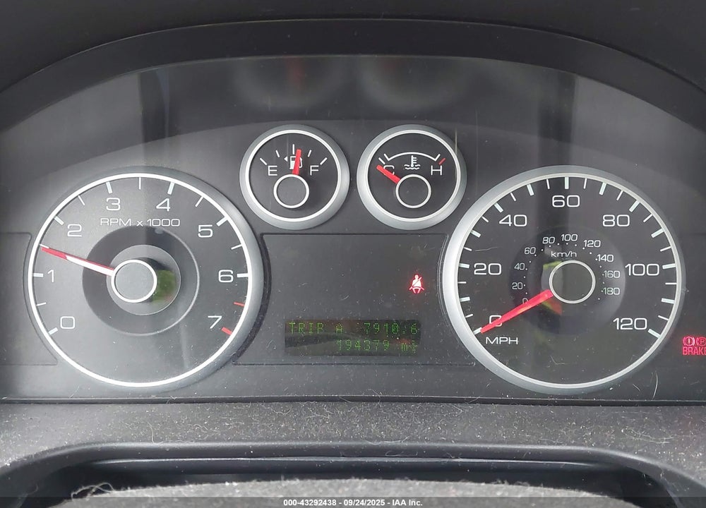 2007 FORD FUSION SEL VIN: 3FAHP08Z27R264029