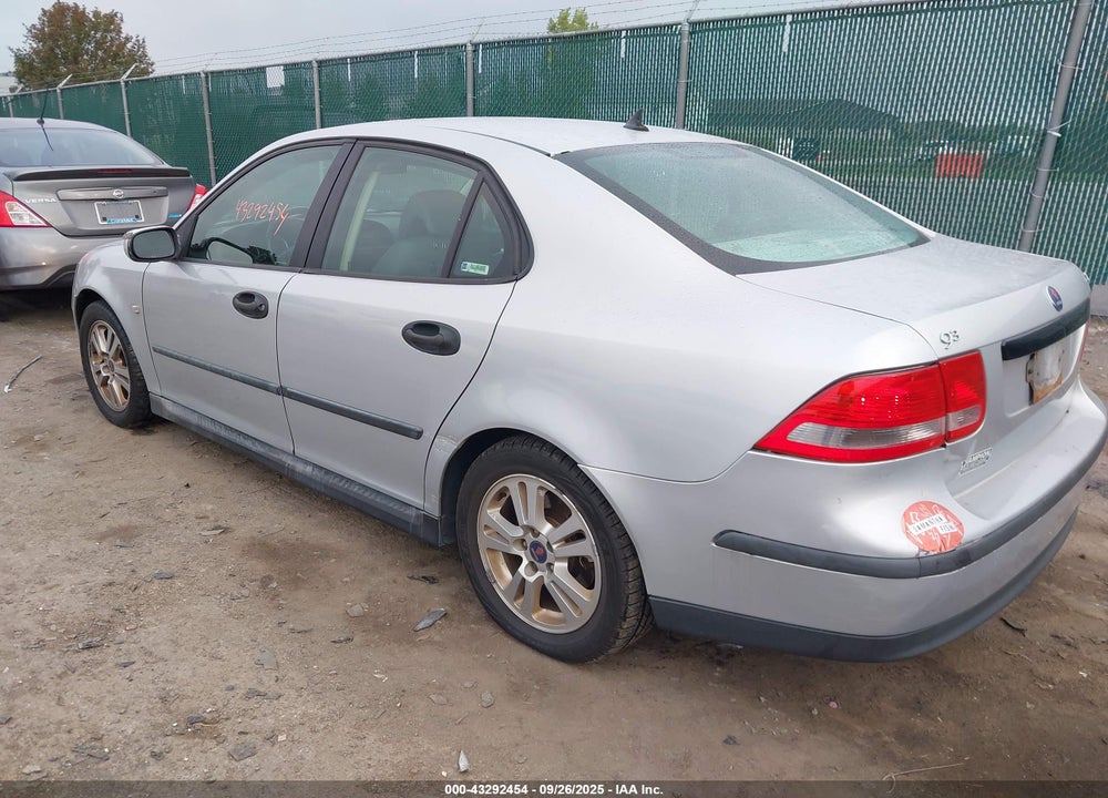 2005 SAAB 9-3 LINEAR VIN: YS3FB45S151038580
