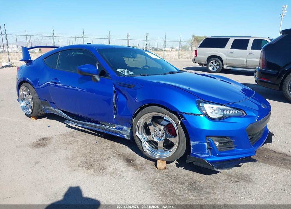 2017 SUBARU BRZ LIMITED VIN: JF1ZCAC17H8600655