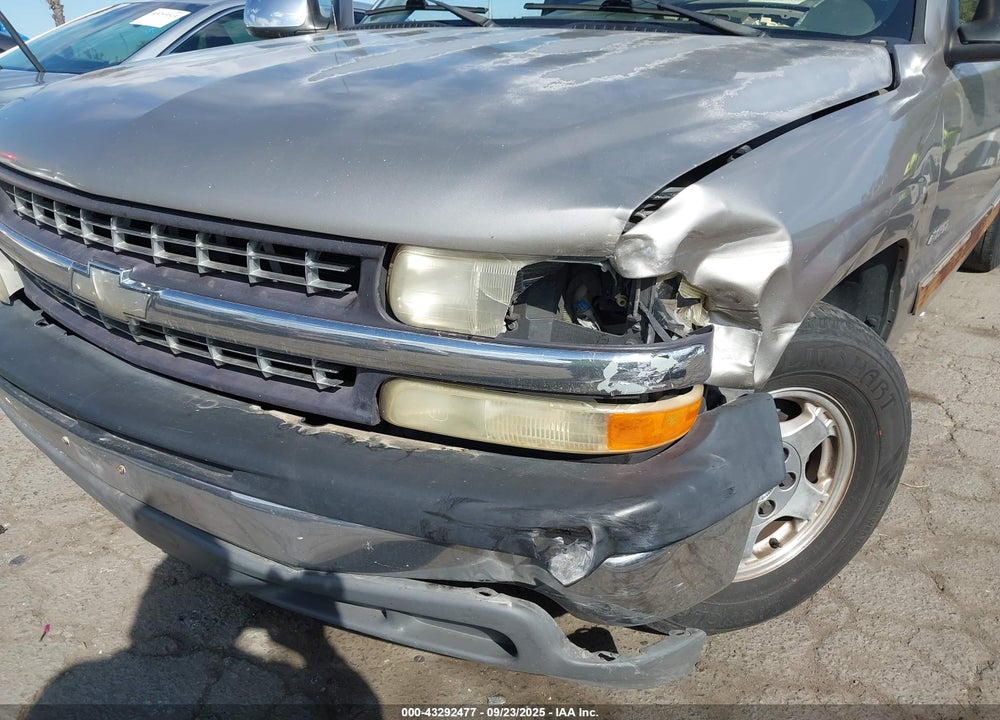 2002 CHEVROLET SILVERADO 1500 LS VIN: 2GCEC19T421144061
